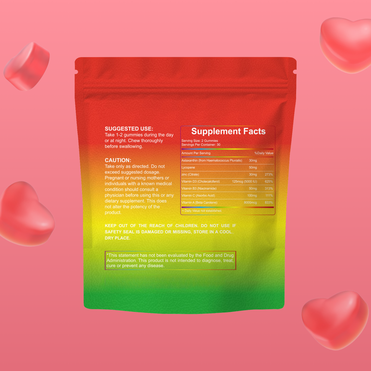Sunless Tanning Gummies