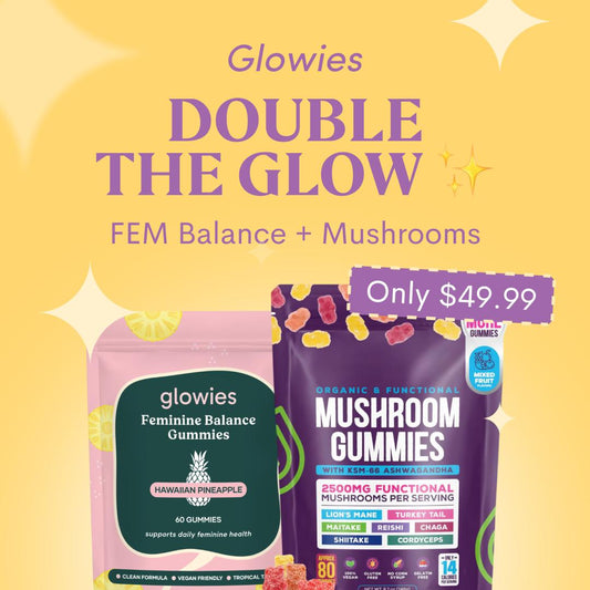 Feminine Balance + Super Mushrooms Gummies Bundle